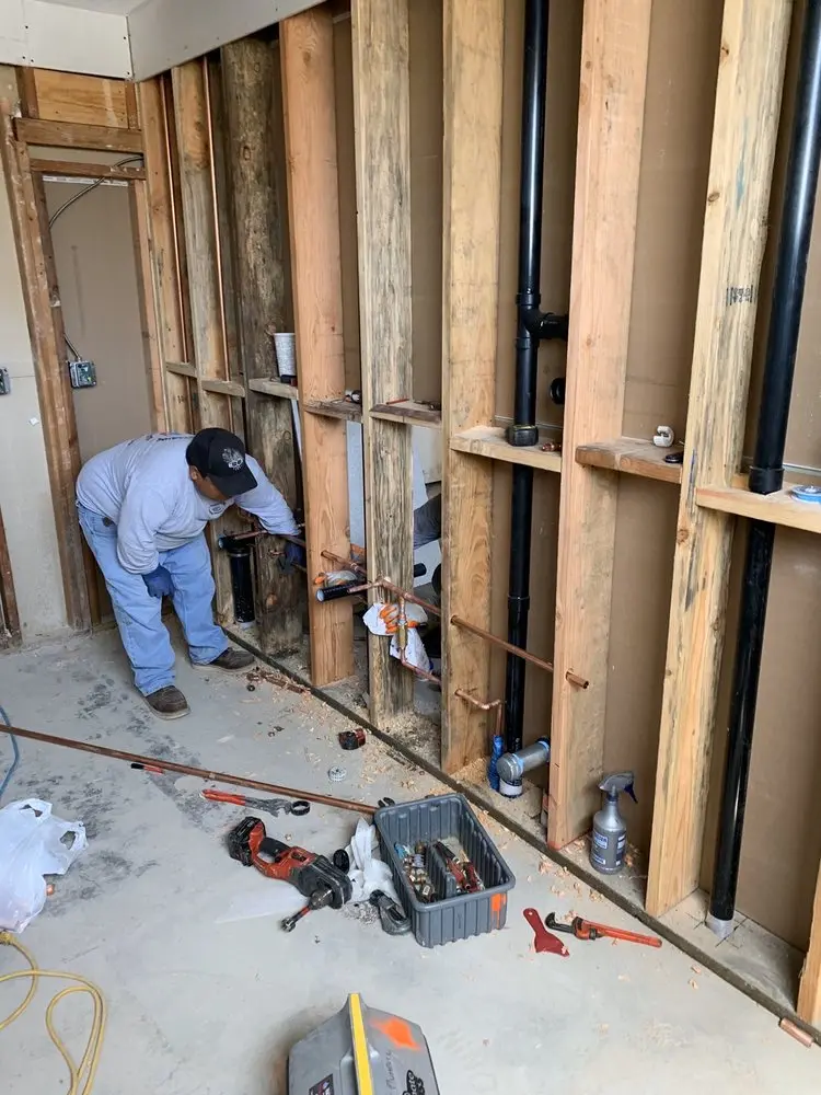 Commercial rough-in plumbing for Trenchless Sewer Repair in Westwego